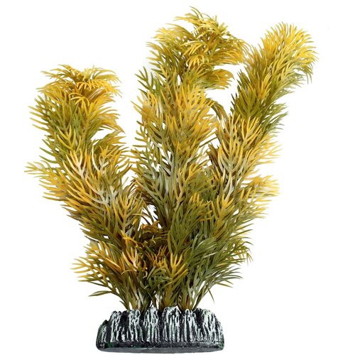  Dekoracija za akvarijum Kuba, 20cm, Zeleno-narandžasta Slike