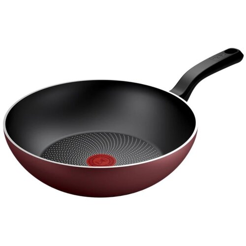 Tefal Simply Cook Wok H0581902 28 cm bordo, (5000256308) Cene