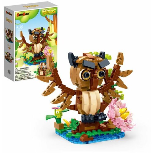  KOCKE OWL AND SMALL SQUIRREL 256pcs ET611 Cene