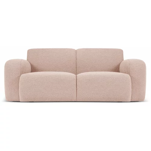 Micadoni Home Ružičasta sofa od bouclé tkanine 170 cm Molino –
