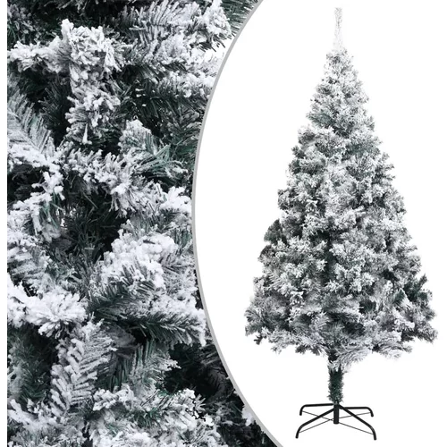  umjetno božićno drvce sa snijegom zeleno 300 cm pvc