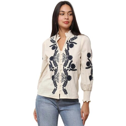 La Modeuse Srajce &amp;amp; Bluze 74546_P176134 Modra Slike
