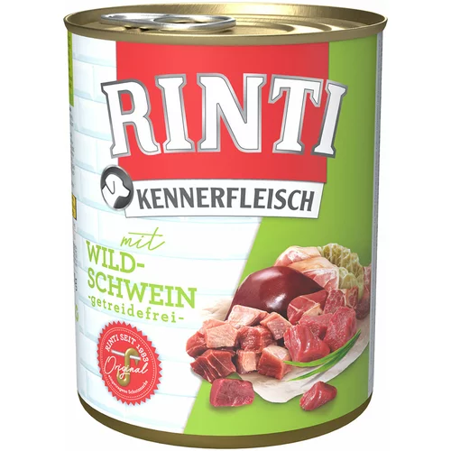 Rinti Kennerfleisch 6 x 800 g - Divlja svinja