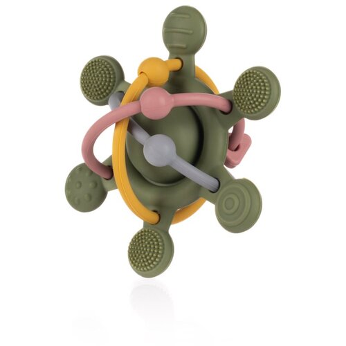 Zopa Silicone Rattle ropotuljica z grizljajočim delom 1 kos Cene
