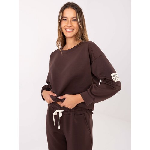 Italy Moda Set-MI-KMPL-M5879.86-dark brown Slike
