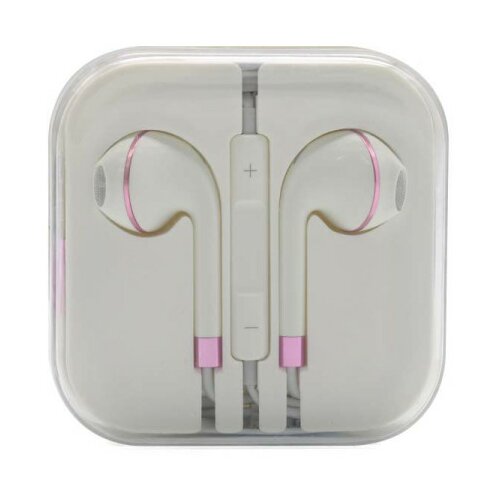 Comicell slušalice za iphone 3.5mm belo-roze Slike