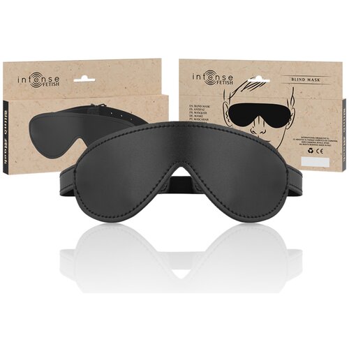 Intense Fetish Vegan Blind Mask Black Slike