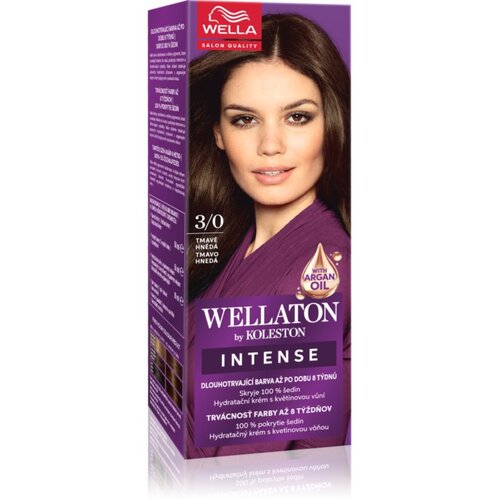 Wella Wellaton by Koleston trajna boja za kosu s arganovim uljem nijansa 3/0 Dark Brown 1 kom Slike