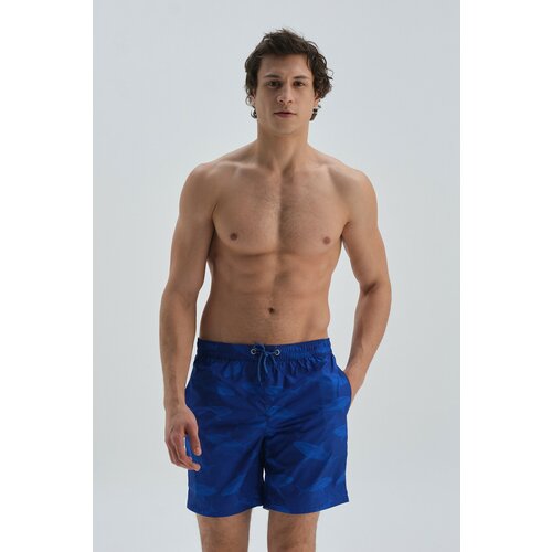 Dagi Swim Shorts - Navy blue - Plain Cene