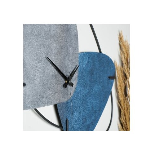 Wallity brazil - grey bluegrey decorative wall clock Cene