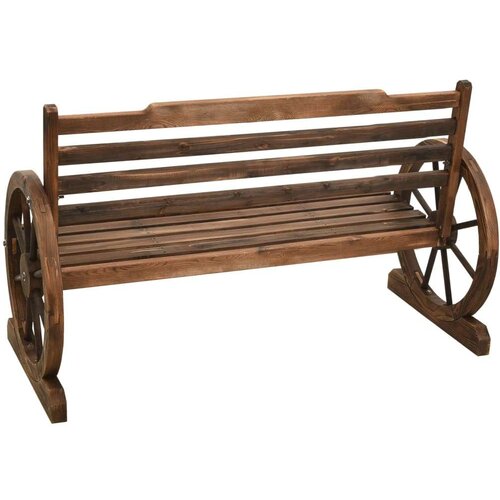  Klupa 112 cm od masivne jelovine Slike