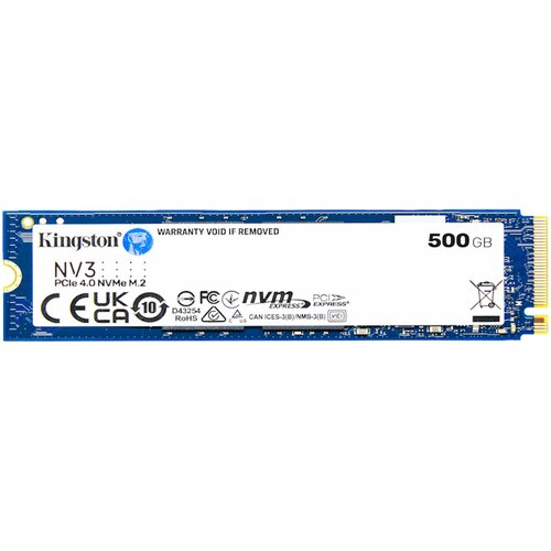 SSD KINGSTON 500GB/interni/M.2/NVMe/crna Cene