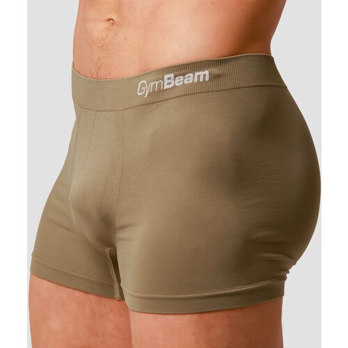 GymBeam men&amp;rsquo;s seamless boxers 2Pack army Slike