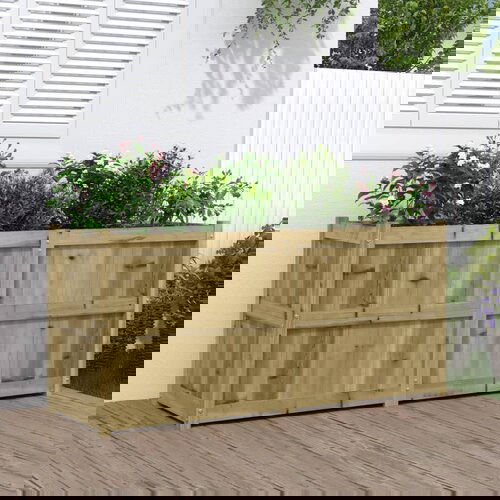 vidaXL vrtno cvetlično korito 150x50x70 cm impregnirana borovina Cene