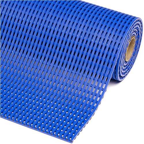 Notrax Nedrseča podloga, PVC, širina 1200 mm, na tek. m, modra Cene