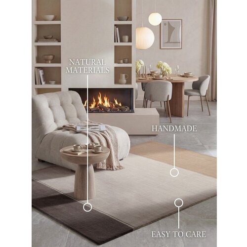 Villeroy Boch Smeđi/krem vunen tepih 200x290 cm Quentin &amp;ndash; Slike