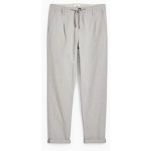 CA chino muške lanene pantalone, sive Cene