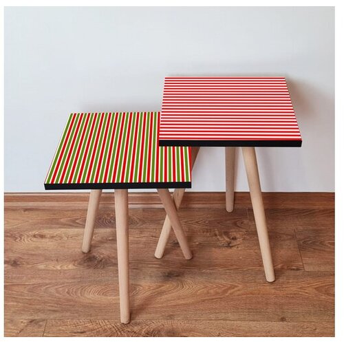 Hanah home set stolića za kafu 2Shp28, 2 dijela, šareni Cene