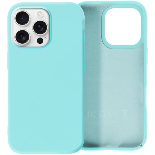 AVIZAR Ohišje za iPhone 16 Pro Poltrdno Soft-touch proti praskam, Turkizna, (5000012148) Cene