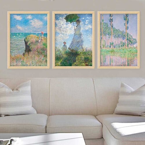Wallity Set uramljenih slika 3NTC_UN547252, 3 dijela Cijene