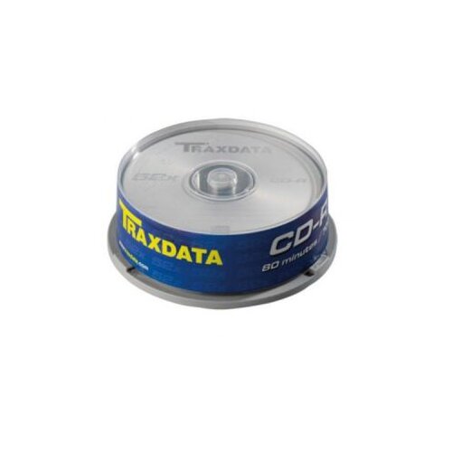  CD-R, TRAXDATA, 80 MIN, 52X, brand cake 25 kom Slike