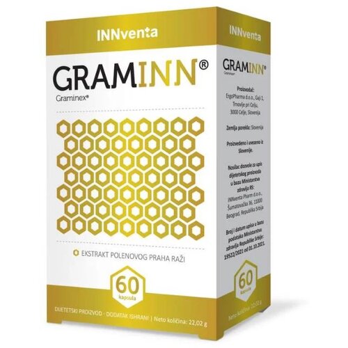 INNVENTA Za prostatu Graminn, 60 kapsula Cene