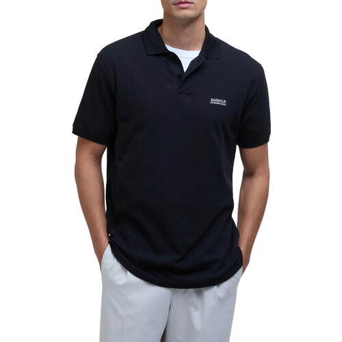 Barbour Polo majice kratki rokavi MML1467-MML Črna Slike