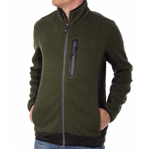 Brugi muški duks fleece, maslinasti Slike