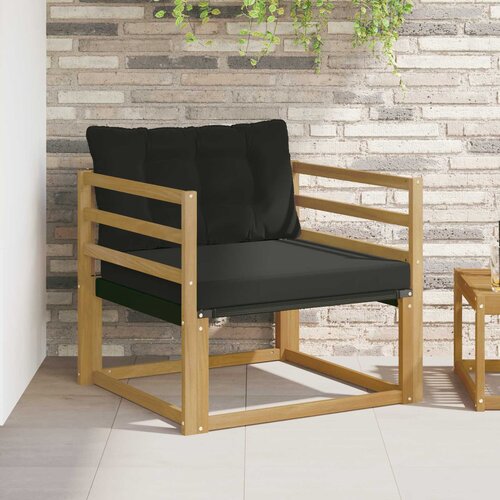  Set vanjskih sofa Čvrsto drvo akacije i Textilene Bijela Cene