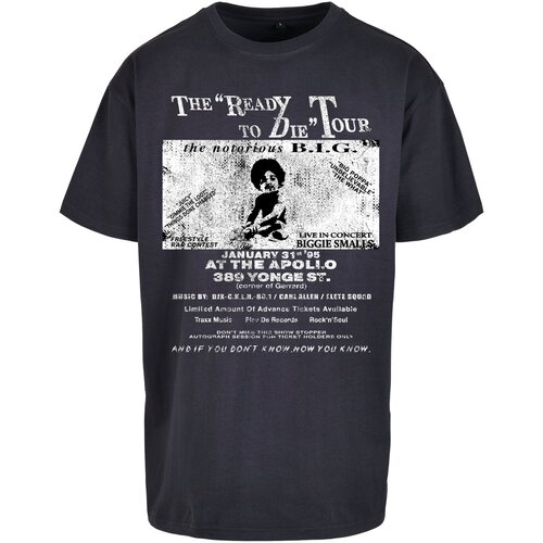 MT Men Bigie Retro Poster Tee in Navy Style Cene