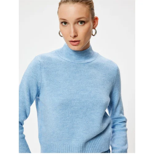 Koton Turtleneck Knitwear Sweater Long Sleeve Soft Textured