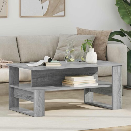  Kava Stol Siva Sonoma 90 x 50 x 40 cm Konstruirano drvo Cijene