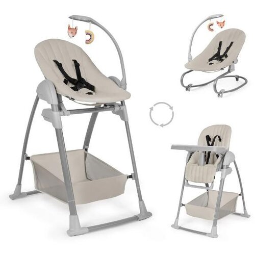Hauck HRANILICA SIT N RELAX 3 U 1 BEIGE Slike