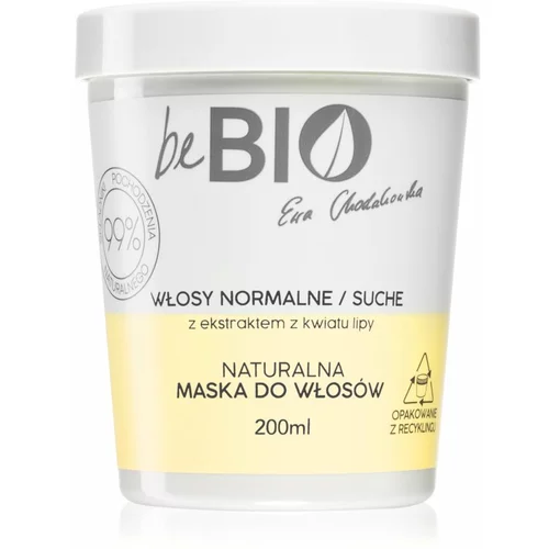 beBIO Normal / Dry Hair regenerirajuća maska za normalnu i suhu kosu 200 ml