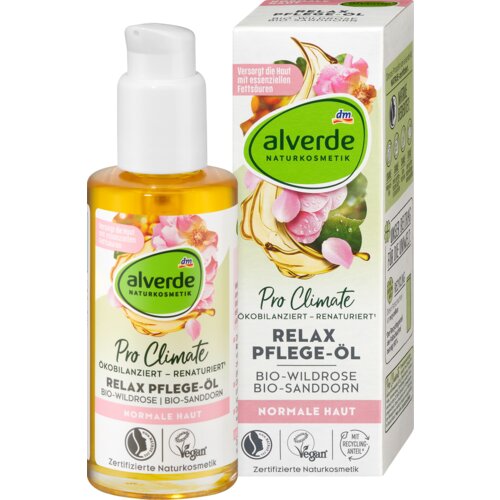 Alverde Naturkosmetik Pro Climate RELAX negujuće ulje za telo 100 ml Slike