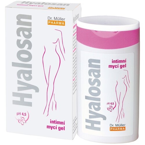 Dr. M&amp;uuml;ller Hyalosan Intimate Washing Gel 200ml Slike