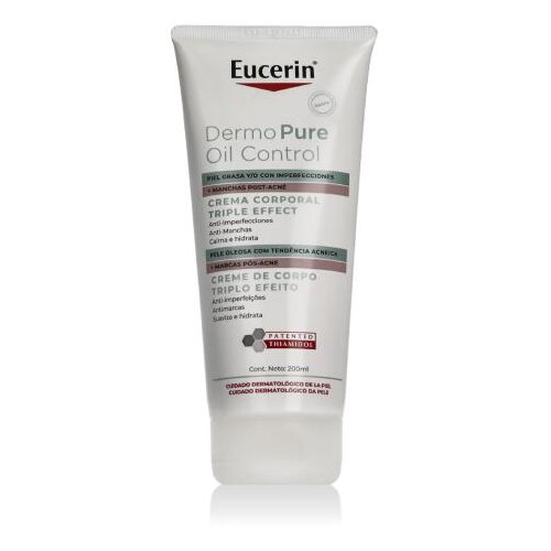 EUCERIN® DermoPure Triple Effect Body Cream krema za telo proti aknam in posledicam akn 200 ml za ženske Cene