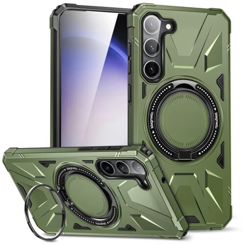  Kickstand maska za Samsung Galaxy S23 Dark Green Cijene