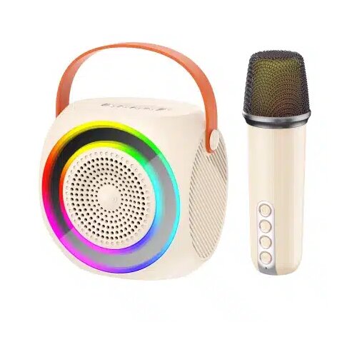 XO Bluetooth Speaker Dazzling + Karaoke MIC F42 White Cijene