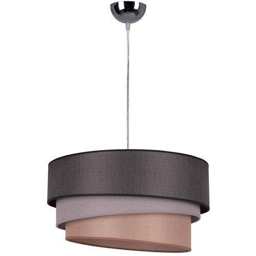  Duolla - Luster na sajli TRIO 1xE27/40W/230V prečnik 45 cm antracit/siva/smeđa Cene