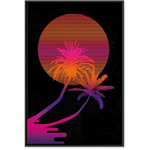  Slika - Palm at Sunrise (1 Part) Vertical 40x60 Slike