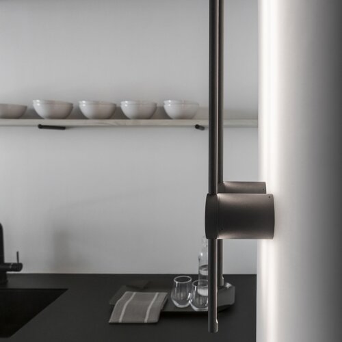 Ideal Lux led zidno svetlo essence LED/12W/230V 3000K 70 cm cri 90 crna Slike