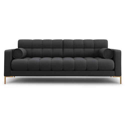 Cosmopolitan Design Temno siva sedežna garnitura 217 cm Bali – Cene