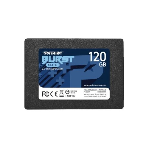 Patriot SSD 120GB 2.5&amp;#039;&amp;#039;;SATA3, Burst Elite;up to R/W : 450/320MB/s; Slike