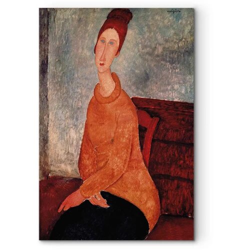  Slika - Amedeo Modigliani &amp;ndash; Jeanne Hebuterne in a Yellow Sweater 20x30 Premium Print Slike