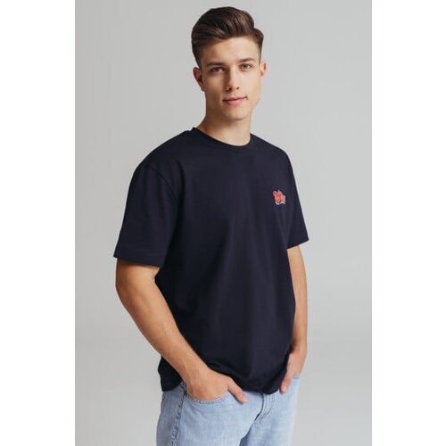 Legendww muška teget majica sa retro printom legend jeanswear 6444-9381-05 Cene
