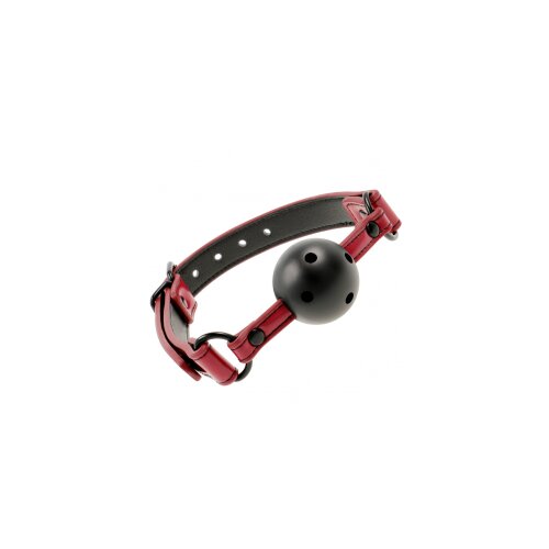Fetish Submissive breathable ball gag dark room Slike