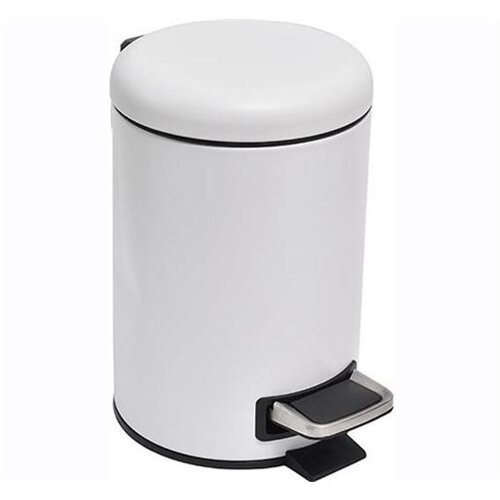 Tendance kanta za smeće 3L na pedalu soft close metal, bela Slike