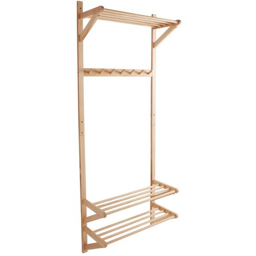 Jotex Set za hodnik od masivnog bora u svijetloj prirodnoj boji 75x190x32 cm Cole &ndash; Cijene