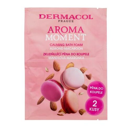 Dermacol Aroma Moment Almond Macaroon pomirjajoča pena za kopel 2x15 ml unisex Cene